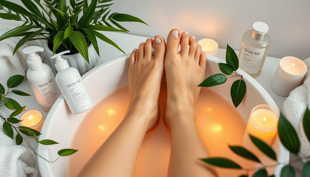 glycolic acid foot treatments