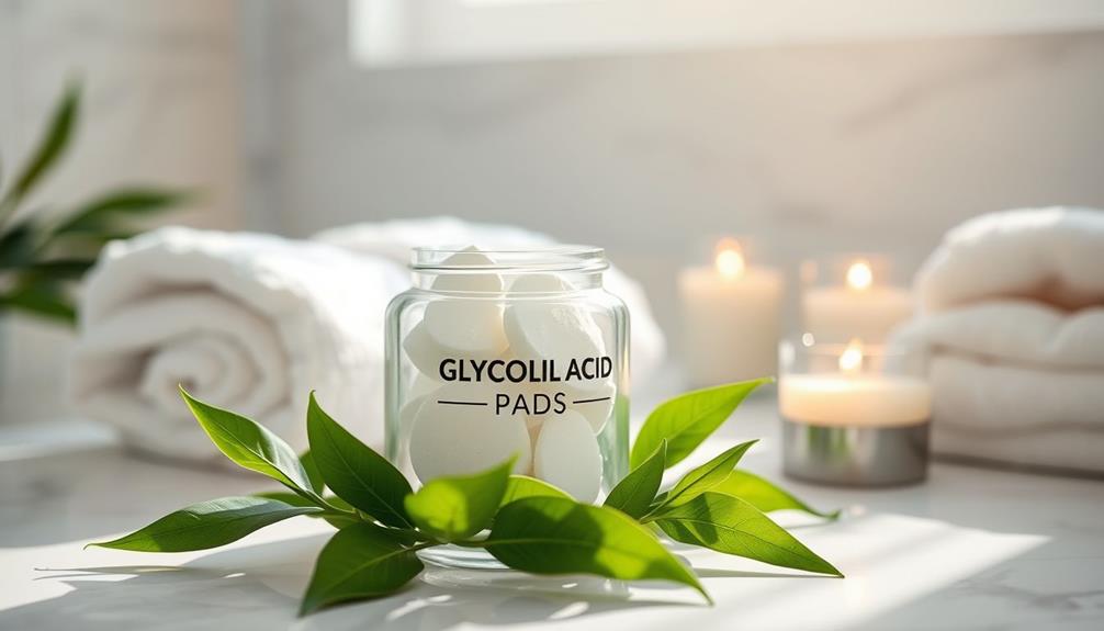 glycolic acid radiant pads