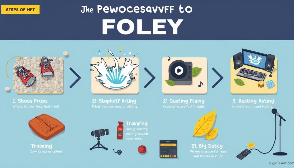 steps to become a Foley artist