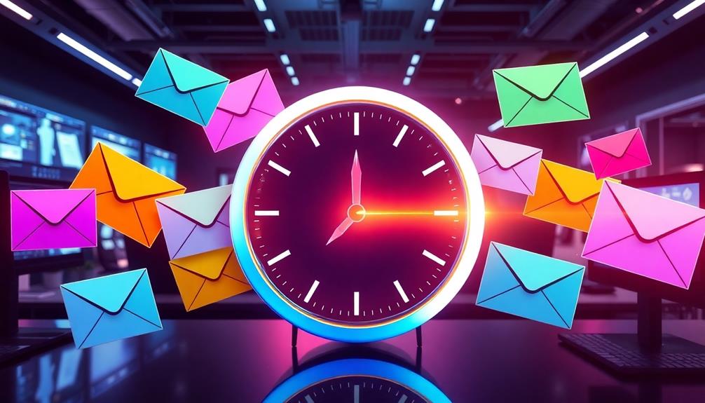 targeted message delivery timing