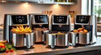 15 Best Air Fryers With Multiple Baskets for Effortless and Efficient Cooking