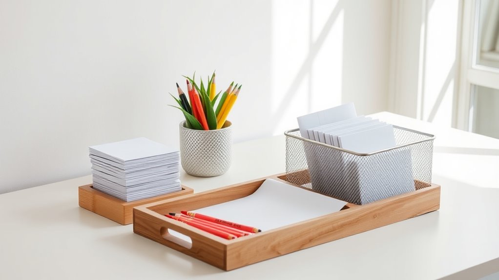 boost productivity declutter workspace