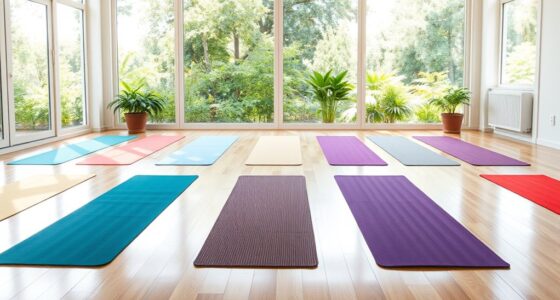 comfortable yoga mats selection