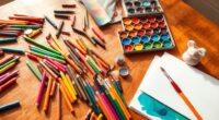 creative art supplies for kids