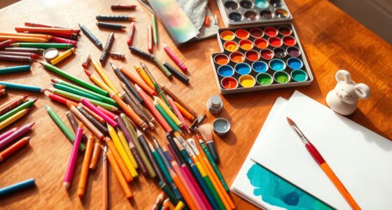 creative art supplies for kids