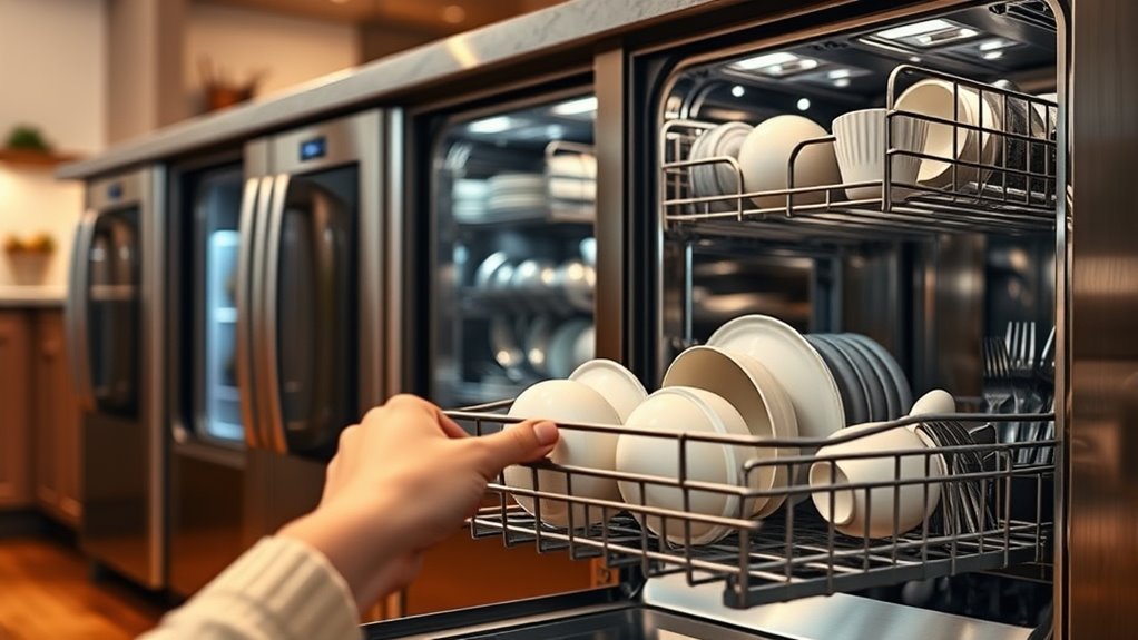 dishwashers with third rack