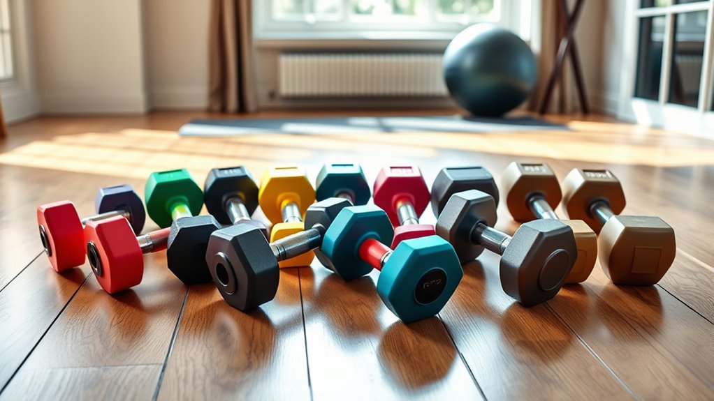 home gym dumbbell recommendations