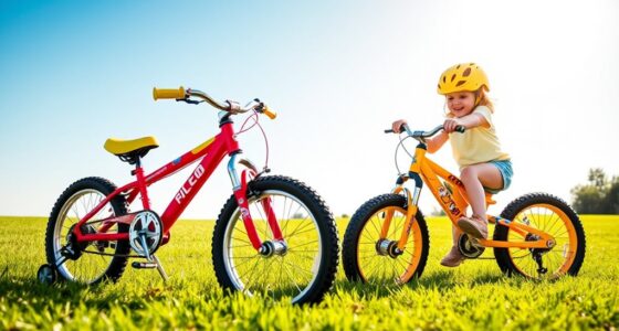 kids bikes with training wheels
