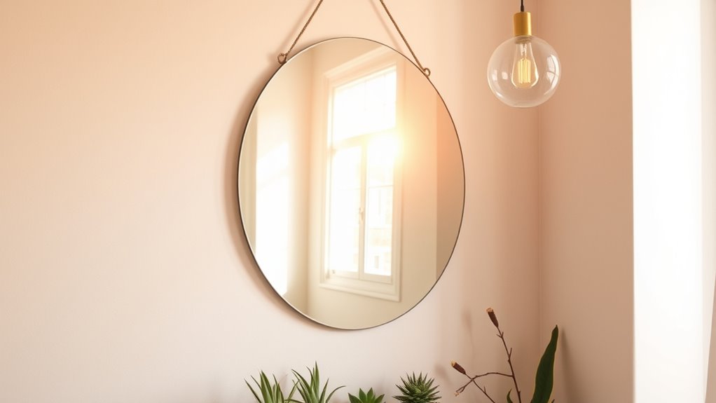 mirrors enhancing small spaces