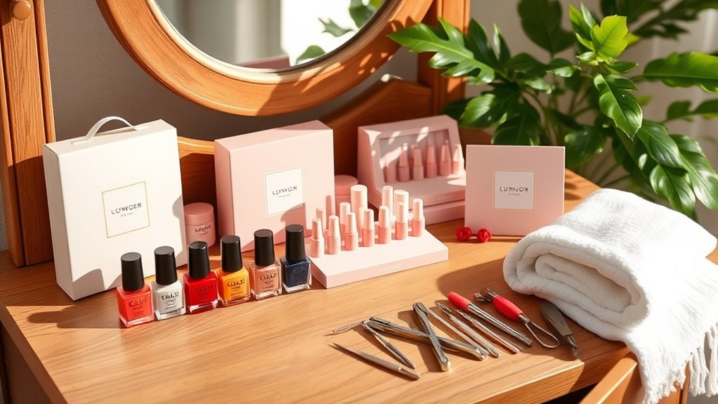 nail care kits selection
