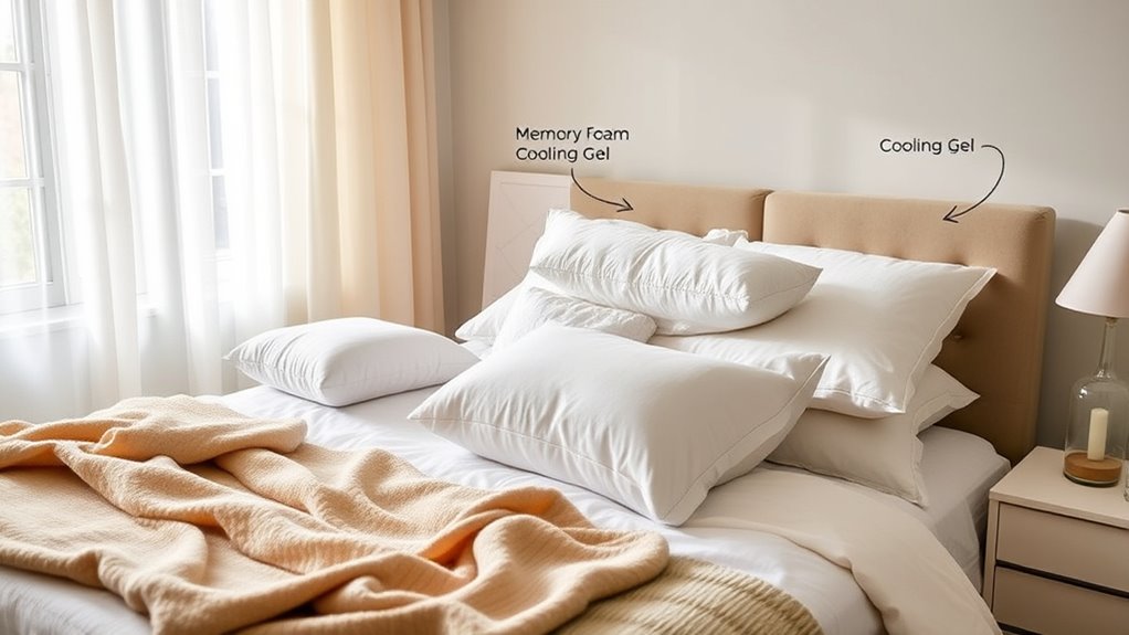 orthopedic pillows for neck pain