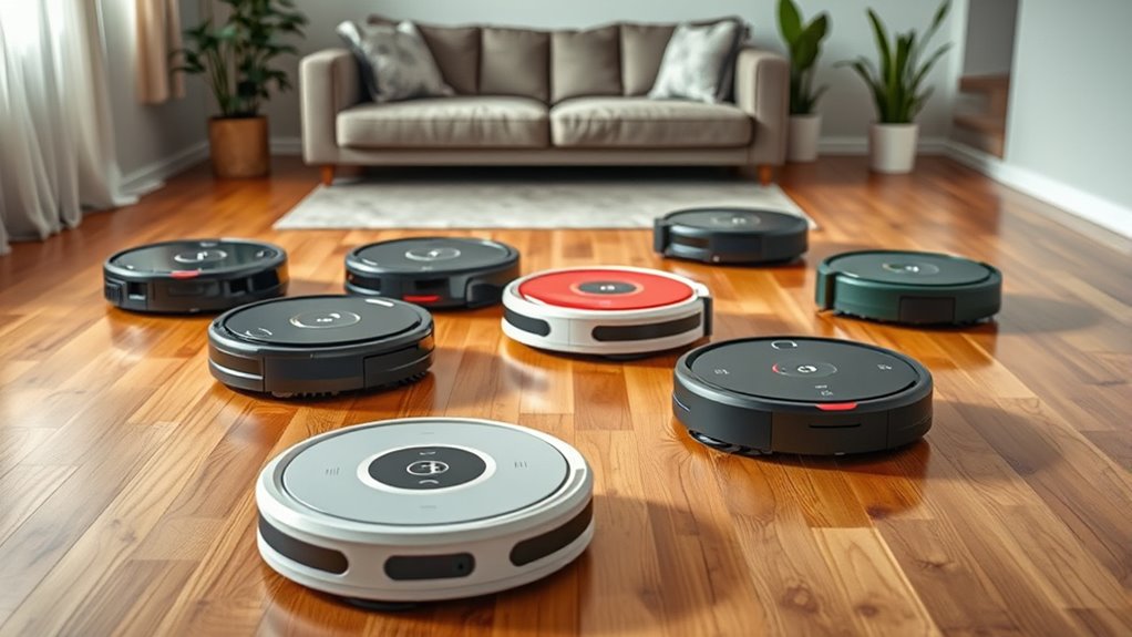 robot vacuums with mopping