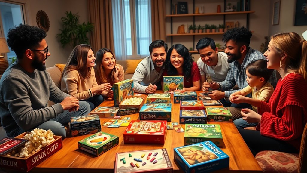 selecting family friendly board games