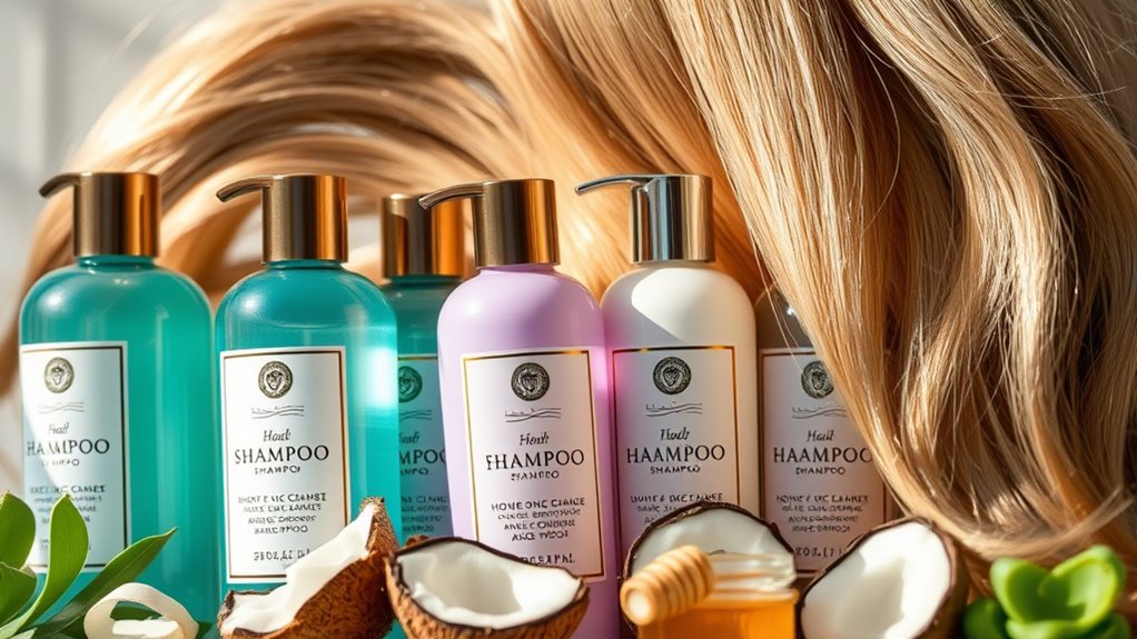 selecting shampoos for dryness