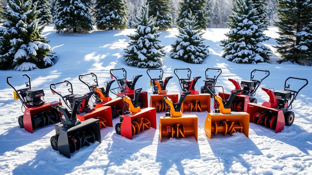 snow blowers for winter