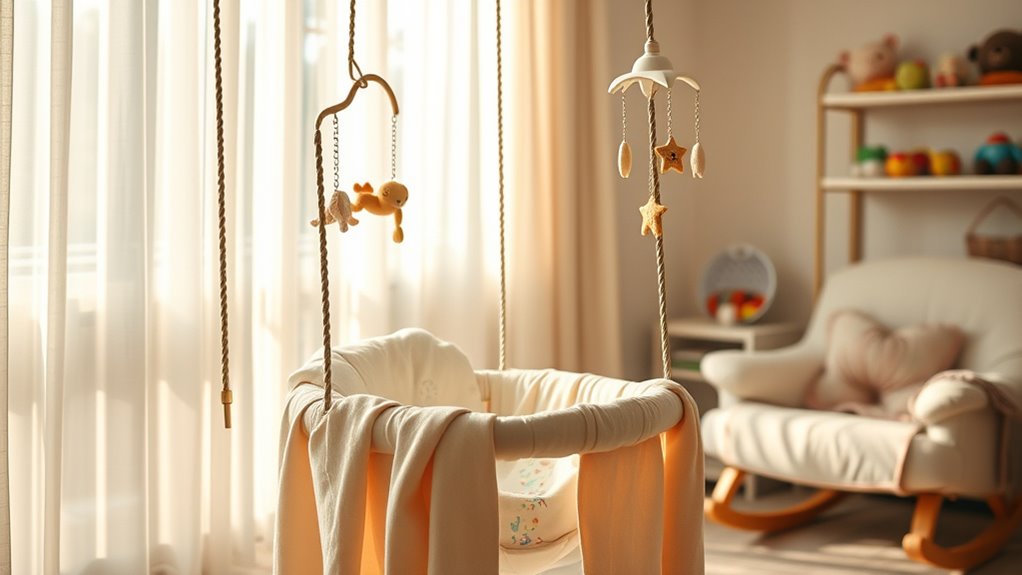 soothing baby swings selection
