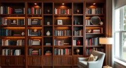 stylish and functional bookshelves