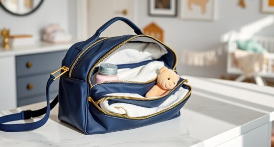 stylish and functional diaper bags