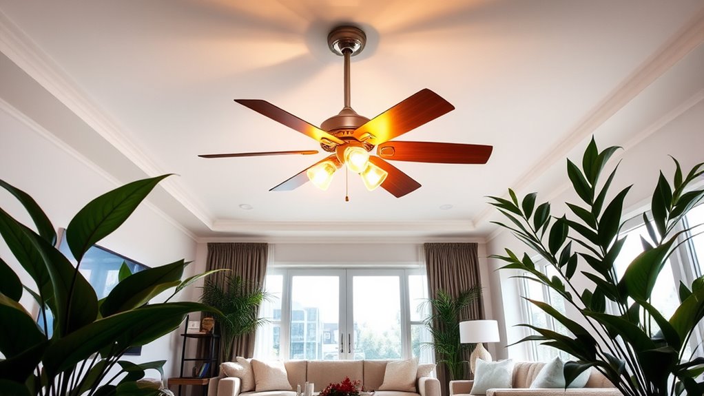 stylish ceiling fans with lights
