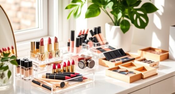stylish makeup organizer solutions