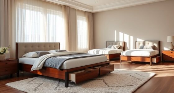 stylish space saving bed frames