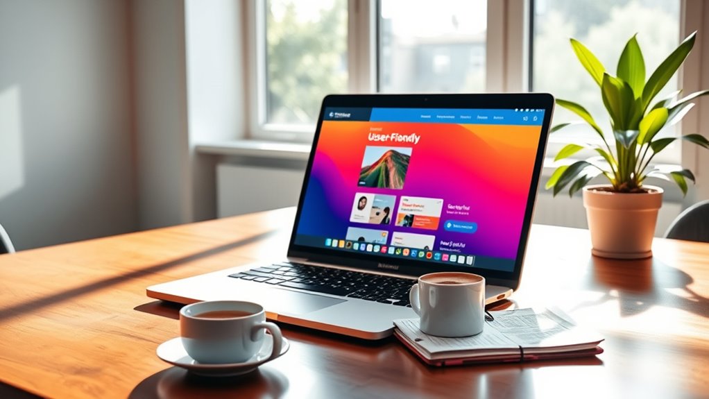 user friendly website creation tools