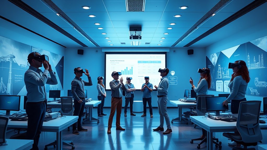 Virtual Reality for Training and Simulation in Business 5 virtual reality training adoption
