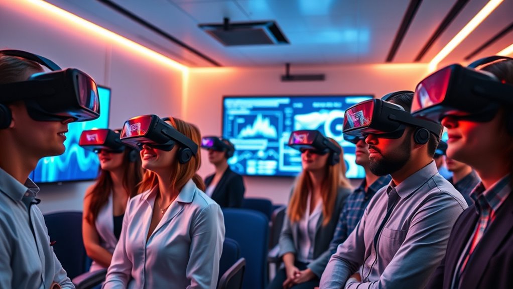 Virtual Reality for Training and Simulation in Business 8 virtual reality training innovations