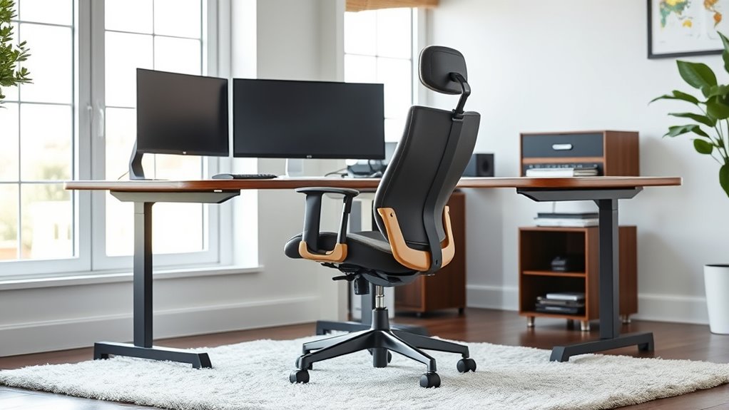 How to Set Up an Ergonomic Home Office 6 adjust chair support posture