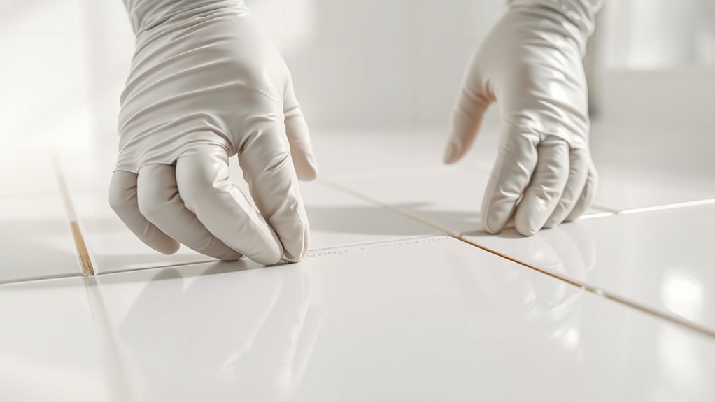 allow grout to cure fully