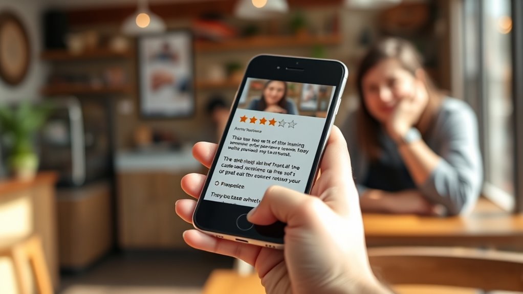 build trust through reviews