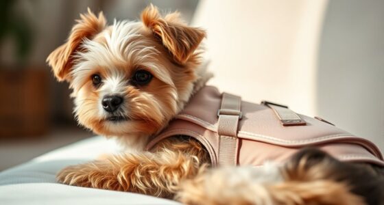 calming stylish dog vests