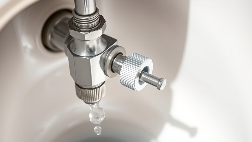 check and clean fill valve