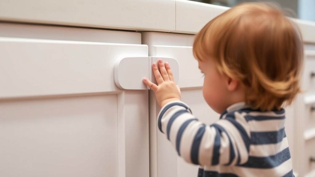 15 Best Cabinet Locks for Child Safety That Keep Curious Kids Out of Harm’s Way 33 child safe cabinet lock considerations