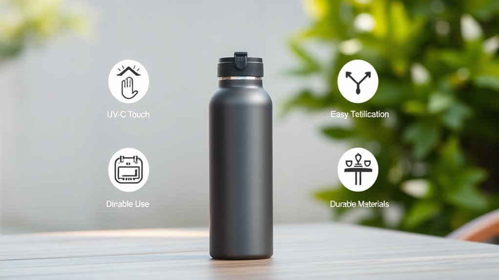 15 Best Self-Cleaning Water Bottles That Make Hydration Hassle-Free 33 cleaning tech durability portability