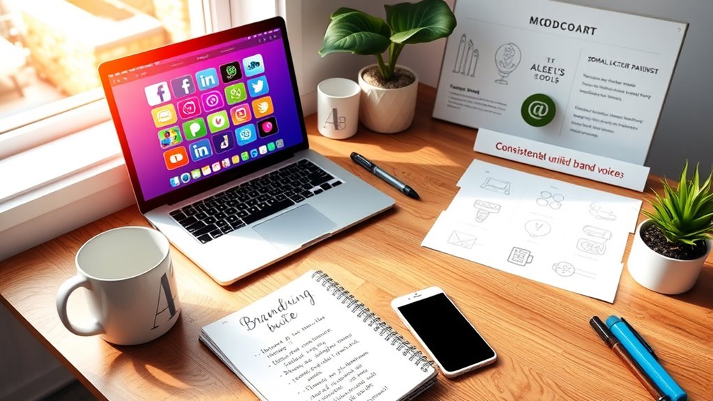 Social Media Marketing 101 for Small Businesses 4 consistent cohesive brand presentation