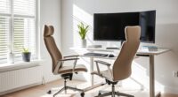 create an ergonomic workspace