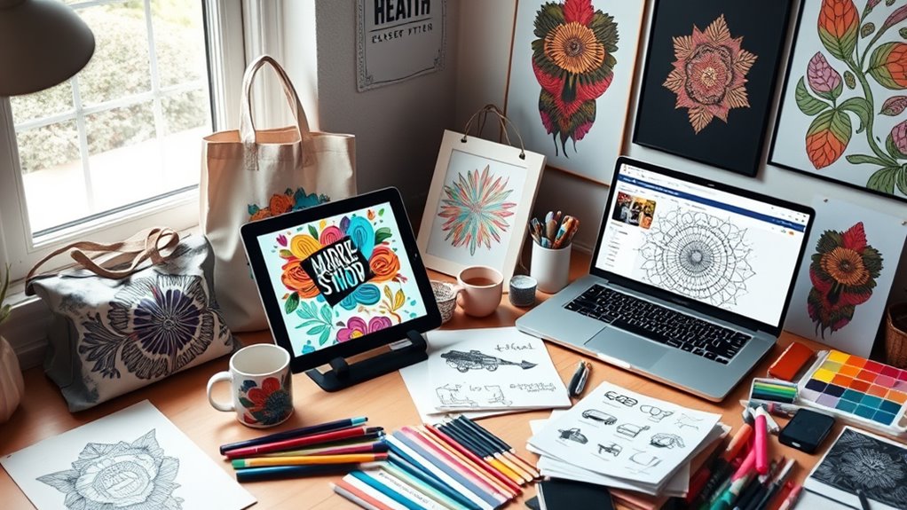 Print-on-Demand and Etsy: Selling Your Designs Online 6 create consistent appealing designs