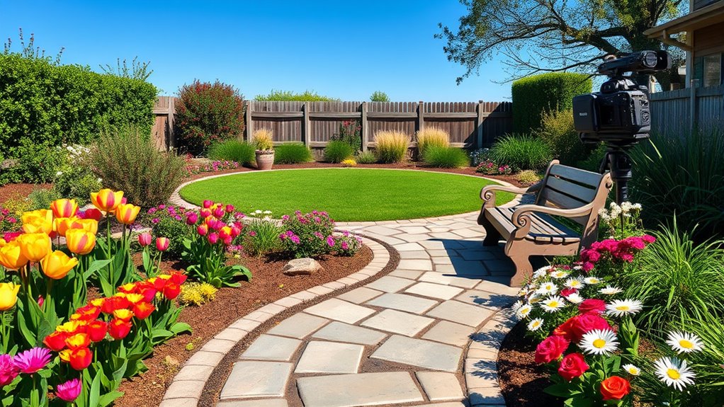 create functional landscape zones