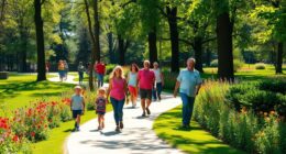 daily walking promotes health