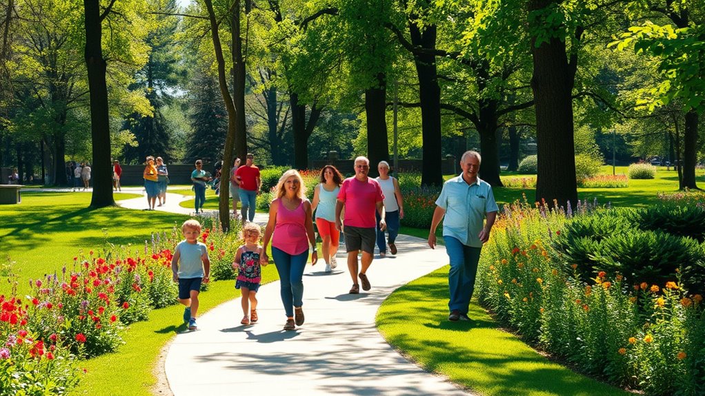 daily walking promotes health