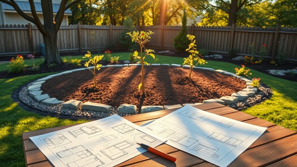 define clear landscaping objectives
