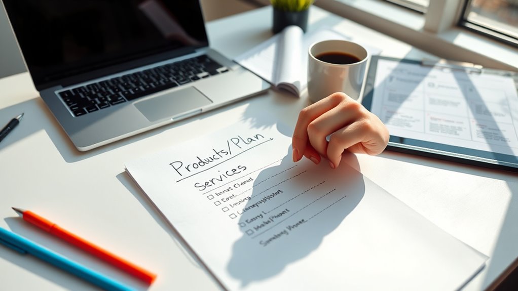 Writing a Simple Business Plan: A Step-by-Step Guide 5 define products and competitive strategy