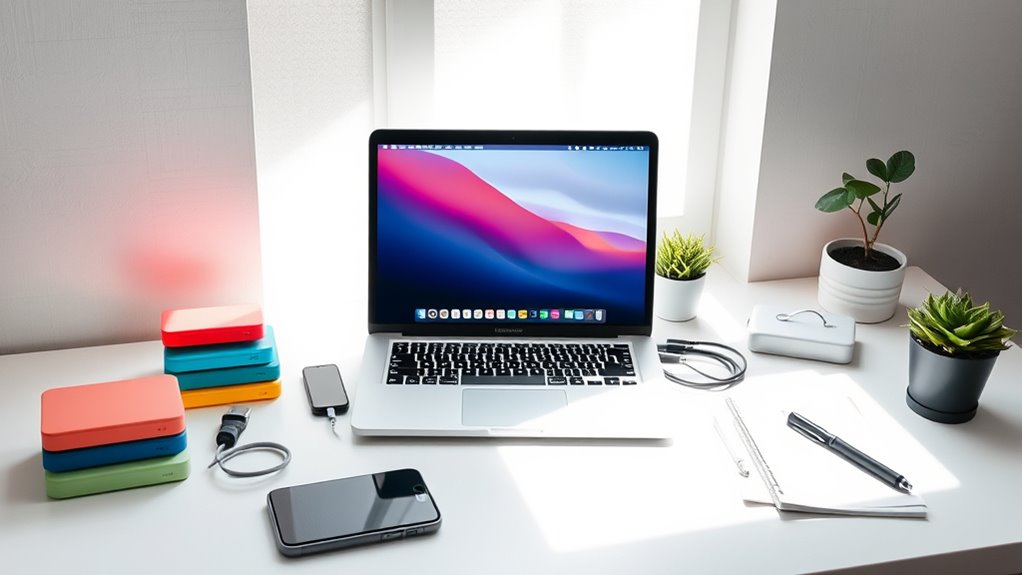 device organization and cleaning