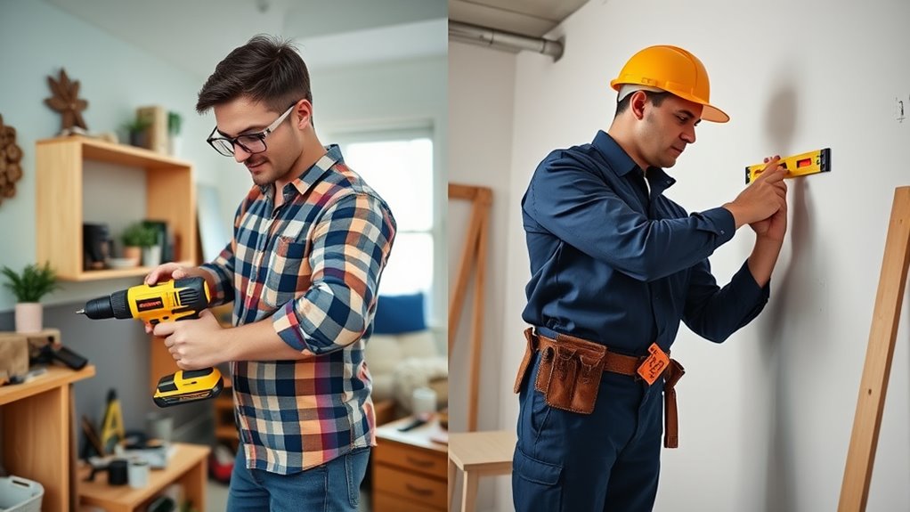 DIY Vs Professional: When to Hire a Pro for Home Repairs 3 diy risks and professional benefits