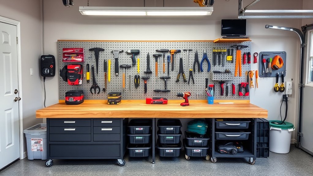 durable adjustable stable workspace