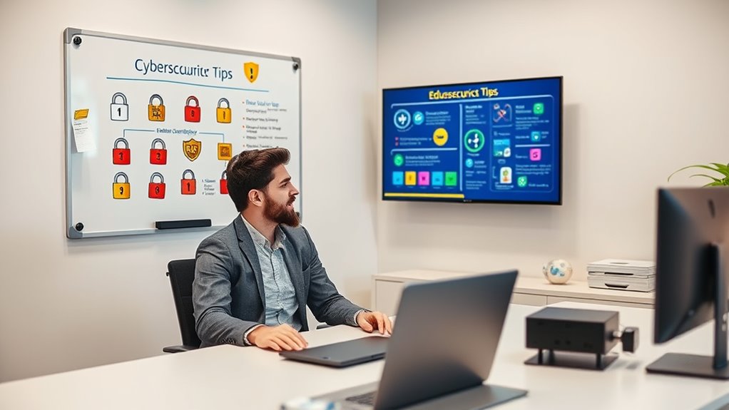 Cybersecurity Tips for Small Businesses (Protect Your Data) 6 employee cybersecurity awareness training
