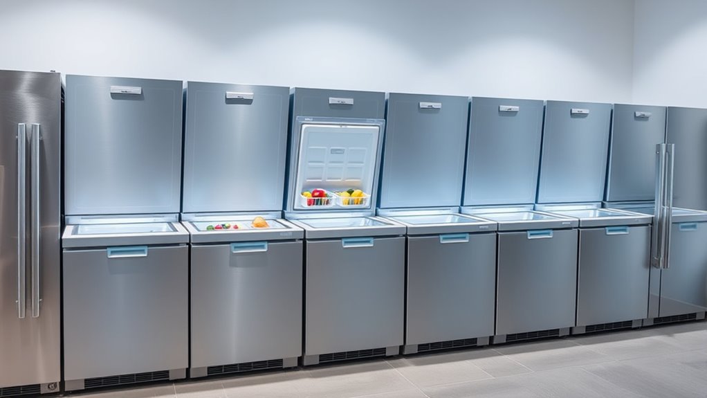 energy efficient chest freezers