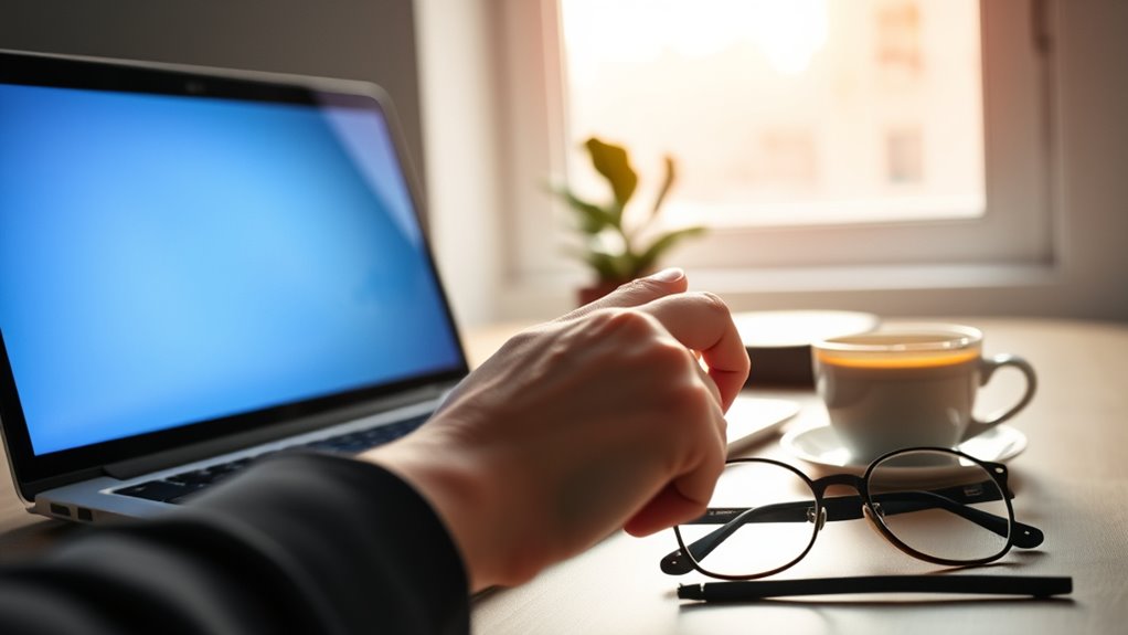 Screen Time and Eye Strain: Protecting Your Vision 6 ergonomic workspace frequent breaks