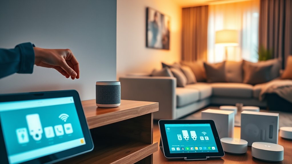 first smart home device selection